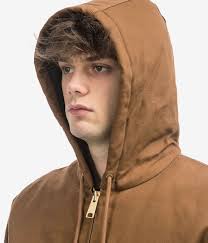 Shop Carhartt WIP Active Dearborn Jacket (hamilton brown) online