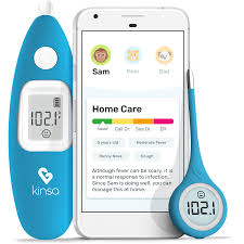 The color of the scale will change the battery temperature sensor of your phone will help the app to make a more accurate analysis. Kinsa Smart Thermometers Kinsa Inc