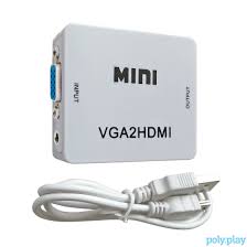 It was introduced way back in 1987 as part of the ibm ps/2 line of pcs before becoming the ubiquitous connector for most computer monitors, projectors, and. Vga2hdmi Mini Vga Hdmi Converter White