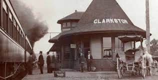 Train Depot C 1900 Clarkston Mi Train Depot Clarkston Michigan Clarkston