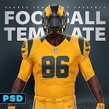 Download Football Uniform Template Mockup V2 0 Sports Templates