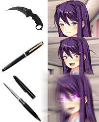Pens and knives : r/DDLC
