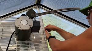 Improve your home's heating efficiency and save money by installing a new programmable thermostat. Easy Greenhouse Fan Installation With Thermostat Youtube