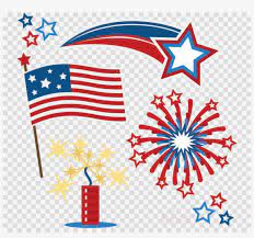 Twelve digital patriotic border elements, each measuring around 12 inches long. Download 4th Of July Border Transparent Clipart Independence 4th Of July Border Png Transparent Png 900x800 Free Download On Nicepng