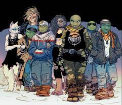 I read the IDW hardback collections and it's my favourite piece of TMNT  media. I heard lots about Sophie's run, but sadly most of it was negative.  I figured it would be