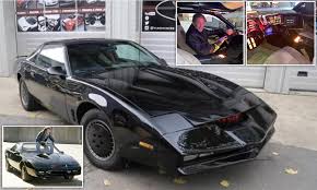 Fran drescher wants cardi b to play her daughter in a reboot of the nanny. David Hasselhoff Puts His Knight Rider K I T T Car Up For Auction Daily Mail Online