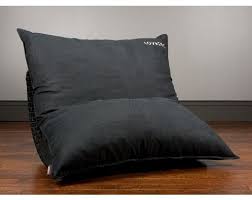 Pillowsac With Black Herringsuede Cover Cool Couches Lovesac Living Room Inspiration