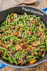 I Enjoyed These I Used A Bag Of Frozen Green Beans And It Worked Fine I Would Make This Again Green Beans Green Bean Recipes Bean Recipes