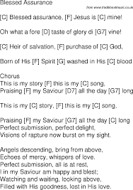 Maybe you would like to learn more about one of these? Old Time Song Lyrics With Chords For Blessed Assurance C Ukulele Chords Songs Christian Ukulele Songs Ukulele Worship Songs