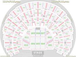 detailed seat numbers chart with rows and blocks layout