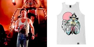 This was the first film in which carpenter worked with actor/stuntman jeff imada. Tank Top Kurt Russell In Big Trouble In Little China