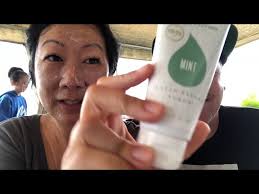 Young Living Mint Satin Facial Scrub