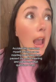 Accidentally Unmuted During Zoom in Front of Company