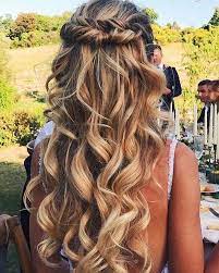 Beautiful Half Up Half Down Hairstyle Halfuphalfdown Halfuphalfdownhairstyle Hairstyles Wedding Guest Hairstyles Hair Wedding Hair Down