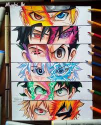 Animeeyes By Mughiikz Art Visit Our Website For More Anime And Animeart Naruto Killua Katsuki Anime Anime Crossover Anime Sketch
