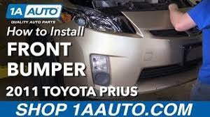 I ordered a prepainted front bumper and the two missing left/right fog light covers to repair our 08 prius. How To Remove Front Bumper 10 15 Toyota Prius Youtube