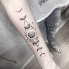 Outstanding Meaning Of Moon Phase Tattoos Tattooswin Moon Phases Tattoo Moon Tattoo Designs Tattoos For Guys