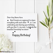 A birthday card is a great opportunity to make someone's day by writing something meaningful most funny birthday messages will poke fun at aging. Special Birthday Card Messages For Friends With Name