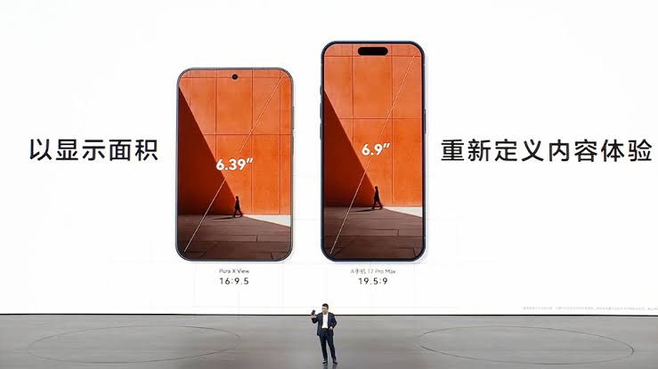 The Huawei Pura X View – a wide-screen smartphone with a 6.39-inch display  and a 7,000 mAh battery • Межа