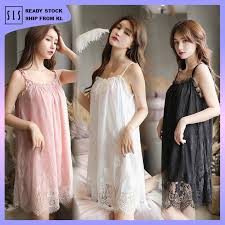 Baju tidur wanita seksi terbaru lingerie malaysia september 26, 2019 april 10, 2019 by administrator bra a bra, short for brassiere, is a perfectly sized underwear intended to help or cover the wearer's bras. Women Ladies Plus Size Women Comfy Sexy Lingerie Sleepwear Nightwear Pajamas Baju Tidur Seksi Pajamas Murah 1509 Shopee Malaysia