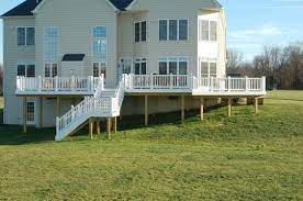 What are the dimensions of stairs? Deck Stair Landing Houzz
