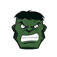 Complete various jennifer walter challenges to unlock red she hulk plus silver, gold and holo . Dark Green Hulk Emoji