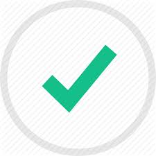 Check Good Mark Ok Pass Icon Icon Icon Design Inspiration Flat Design Icons