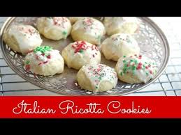 Find 50 christmas cookie recipes and ideas for holiday baking! Italian Ricotta Christmas Cookies Youtube