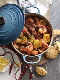 Vivian Howard S Frogmore Steam Recipe Le Creuset Recipes Seafood Recipes Recipes