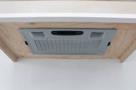 And at that place are place products drift hoods and ventilation. How To Build A Diy Range Hood Fan For A Broan Insert The Happy Housie