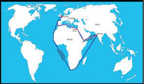 Suez canal in world map. Show With The Help Of A Political Map That How The Opening Of Suez Canal Has Reduced Indias Distance To Europe Geography Topperlearning Com Or3c5y88