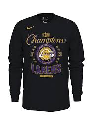 Choose from several designs in los angeles lakers champs tees and champions shirts from fansedge.com. Los Angeles Lakers 2020 Nba Champions Locker Room Long Sleeve T Shirt Lakers Store