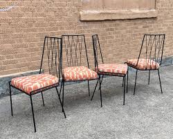 Maybe you would like to learn more about one of these? Set Of Four Rare Paul Mccobb Wrought Iron Patio Dining Chairs At 1stdibs