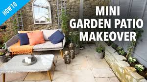 And once you've livened up your patio furniture, you may want to take a look at your patio's plant life, whether that means a vertical garden or sticking with traditional pots and raised beds. How To Do A Mini Garden Patio Makeover Youtube