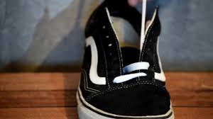Lace up and tie your shoes to relieve pressure on foot How To Lace Vans Amazing Simply Style Your Vans Youtube