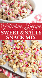 Create parfait desserts by layering chex™ mix and lightly sweetened whipped cream! Valentine Chex Mix Snack Recipe How To Make Pink Puppy Chow 3 Boys And A Dog