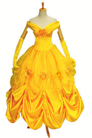 Beauty And The Beas Princess Belle Costume Yellow Dress For Adults And Girls Princess Belle Costume Belle Costume Princess Dresses For Adults