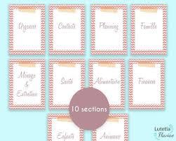 Planning Familial A Imprimer Planificateur Du Menage Taches Budget Repas Sante Printables Pour Planner Non Date Classeur Organiseur Planner Bullet Journal Planner Bullet Journal