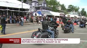 Laconia Motorcycle Week Postponed Youtube