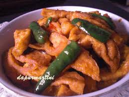 • 200 g tahu putih, potong dadu kecil • 100 g udang, kupas, lalu potong. Tahu Kecap Cabai Hijau Dapurmartini