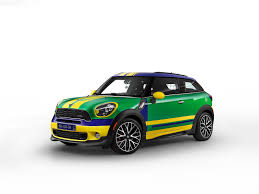 The Mini Paceman Goalcooper Special Edition For 2014 World Cup In Brazil Mini Paceman Mini Fifa World Cup