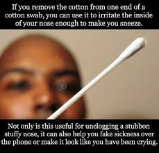 This causes the vomer bone to rock, which loosens your congestion and clears you up. Life Hacks In Pictures Part 9 Fun