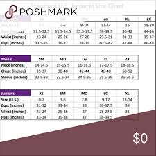 size chart size chart dresses my posh closet in 2019