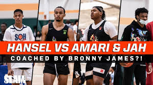 Hails from los angeles, california. Hansel Enmanuel Heated Match Towards Amari Bailey And Jahzare Jackson Coached By Bronny James Win Big Sports