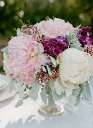 Whether it's simple birchwood candles for a woodland wedding or glamorous candelabras for … simple wedding centerpiece with candles and greenery. Romantic Wedding Flower Centerpiece Recipe Blooms By The Box