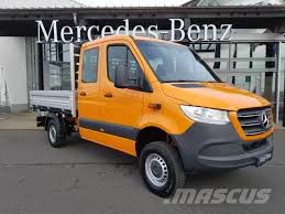 Mercedes Benz Sprinter 316 Cdi 4x4 Dreiseitenkipper Doka Ahk Allemagne D Occasion Camion Benne Mascus France