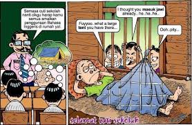 Lawak 1001 Teka Teki Tidak Luput Ditelan Zaman Dengan Jawapan Yang Sangat Logik Kisah Benar Cute Cartoon Funny Pictures Comics