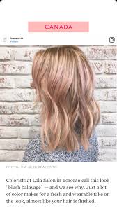 Subtle Blush Highlights On Blonde Hair Blonde With Pink Rose Gold Highlights Rose Blonde Hair