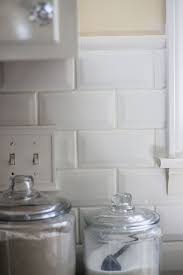 Tiling Backsplash Beveled Subway Tile Beveled Subway Tile White Subway Tiles Kitchen Backsplash Beveled Subway Tile Kitchen