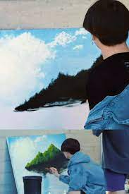 But they did it every day, teasing jungkook about being a baby and being a virgin and what not. Jungkook S Painting In The Soop Painting Art Polaroid Film